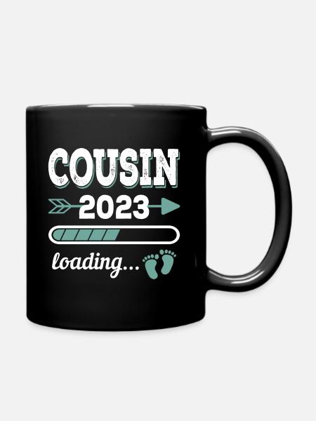 Cousin 2023 Loading - Tasse einfarbig - Schwarz
