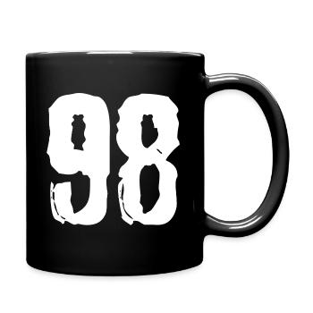 98 number jersey - Full Colour Mug - black - Right