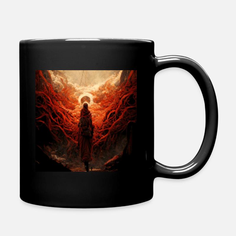 Dark Wanderer - Tasse einfarbig - Schwarz