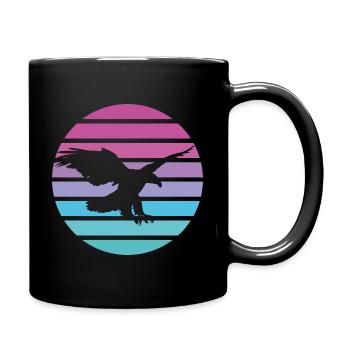 Aigle - Mug uni - noir - Droite