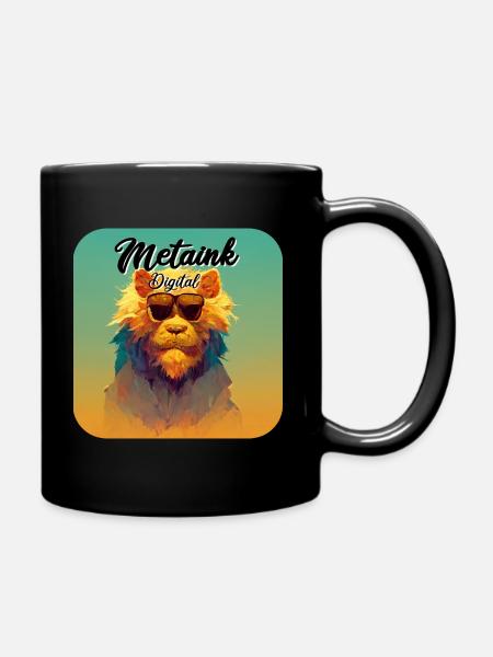 Metaink-Digital - Full Colour Mug - black