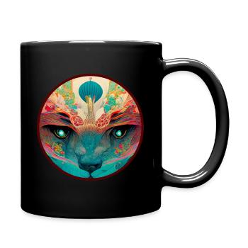 Flowerbeast 07 - by Art Vindeyre - Mug uni - noir - Droite