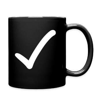 Hook Emoji Sketch Dessin - Mug uni - noir - Droite