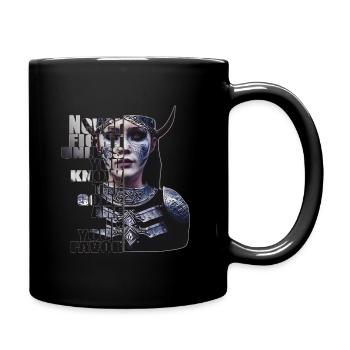 Shield Maiden Viking Warrior Moyen Âge - Mug uni - noir - Droite