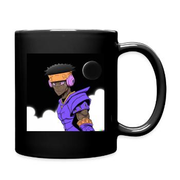 DK Metcalf Z - Tasse einfarbig - Schwarz - Rechts