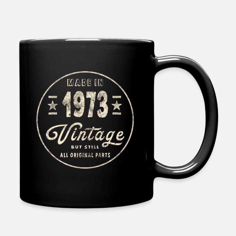 Made in 1973 - Tasse einfarbig - Schwarz