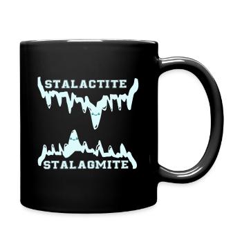 STALACTITE / STALACMITE / KAWAII - Full Colour Mug - black - Right