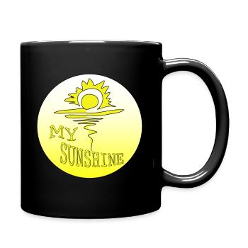 My Sunshine - Full Colour Mug - black - Right