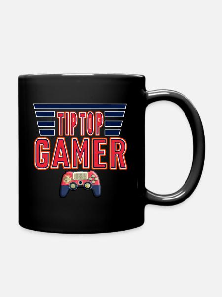 Gamer Gamer, Gamer, Video Gamer Console T-Shirt - Full Colour Mug - black