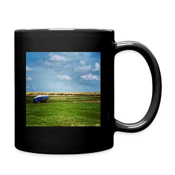 Cap-Frettchen - Tasse einfarbig - Schwarz - Rechts