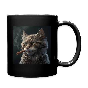 Let me smoke ! - Full Colour Mug - black - Right
