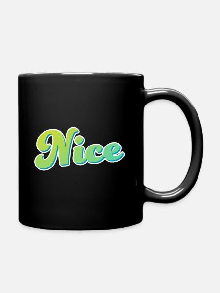 Ville de Nice - Mug uni - noir