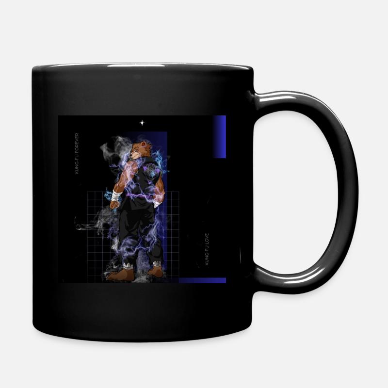 J’adore le Kung-Fu, Moderne Minimal - Mug uni - noir