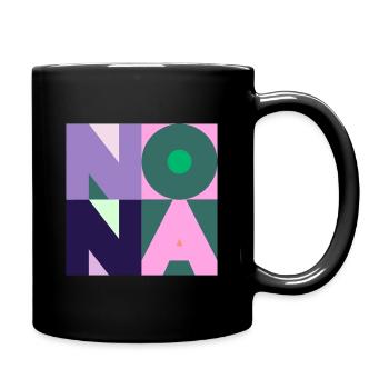 NONA Pop art - Mug uni - noir - Droite