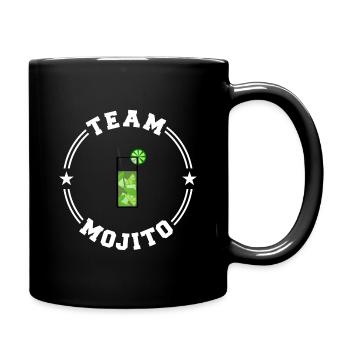 TEAM MOJITO College Round W - Mug uni - noir - Droite