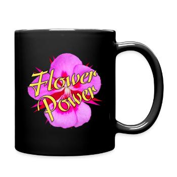 Flower Power Bloom - Mug uni - noir - Droite
