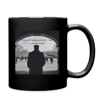 Businessman, Geld, Chef, Old, - Tasse einfarbig - Schwarz - Rechts