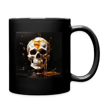 Skull honey - Full Colour Mug - black - Right