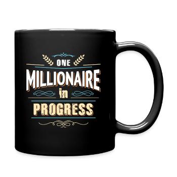 On the path to wealth - Full Colour Mug - black - Right