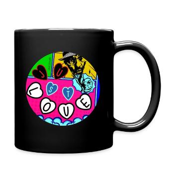Just Love - Tasse einfarbig - Schwarz - Rechts