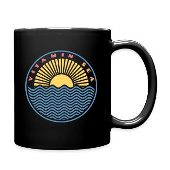 VITAMIN SEA - Full Colour Mug - black - Right