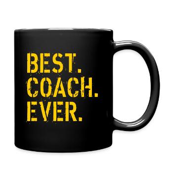 Best coach ever - Full Colour Mug - black - Right