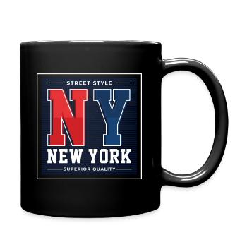 New York - Mug uni - noir - Droite