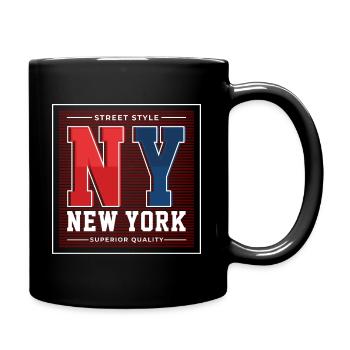 New York - Mug uni - noir - Droite