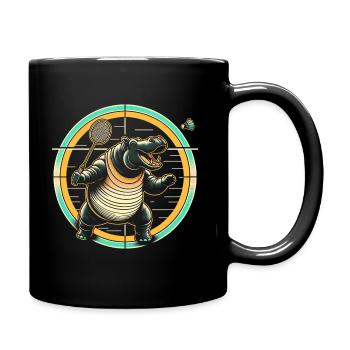 Shuttlecock - Full Colour Mug - black - Right