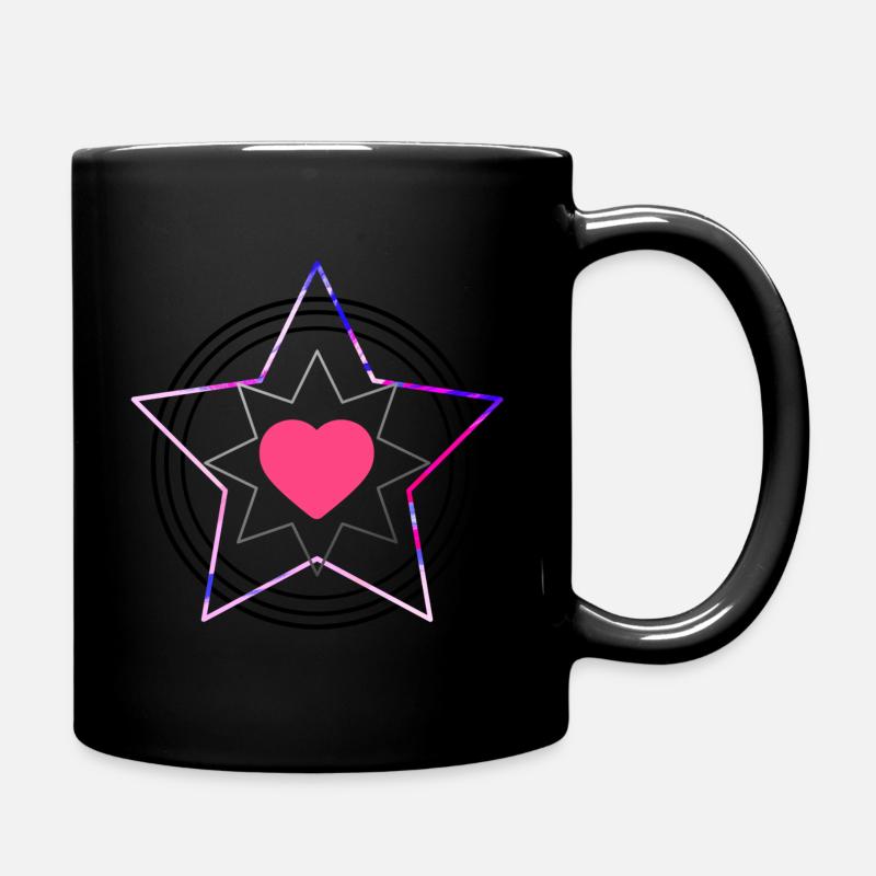Mein Design - Tasse einfarbig - Schwarz