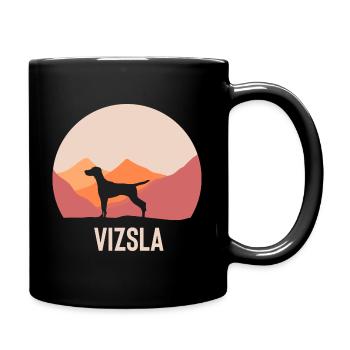 Vizsla - Mug uni - noir - Droite