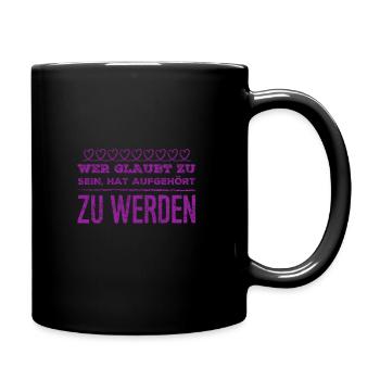 we evolve - Full Colour Mug - black - Right
