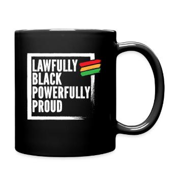Black History Black Pride Attorney at Law - Full Colour Mug - black - Right