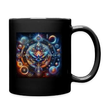 Manifestation de la paix - Mug uni - noir - Droite