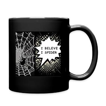 Dark Spider - Tasse einfarbig - Schwarz - Rechts