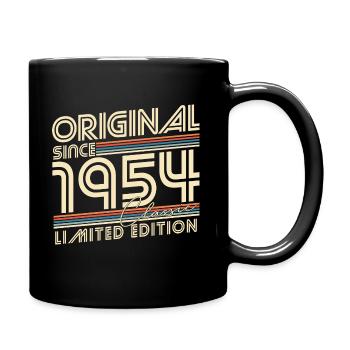 Original Since 1954 Vintage Birthday Gift - Full Colour Mug - black - Right