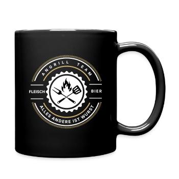 Angrill Shirt Team - Full Colour Mug - black - Right