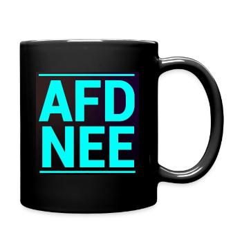 AFD NEE! - Tasse einfarbig - Schwarz - Rechts