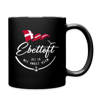 EBELTOFT - My second home - w - Full Colour Mug - black - Right