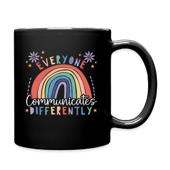 Aba-therapeut Verhaltensanalytiker Psychologe - Tasse einfarbig - Schwarz - Rechts