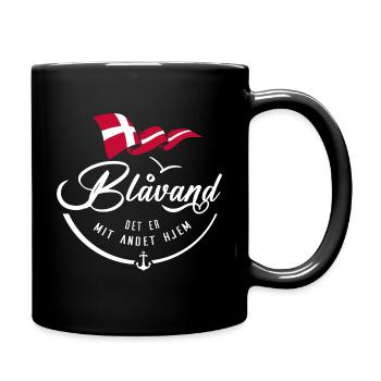 BLAVAND - Meine zweite Heimat - w - Tasse einfarbig - Schwarz - Rechts
