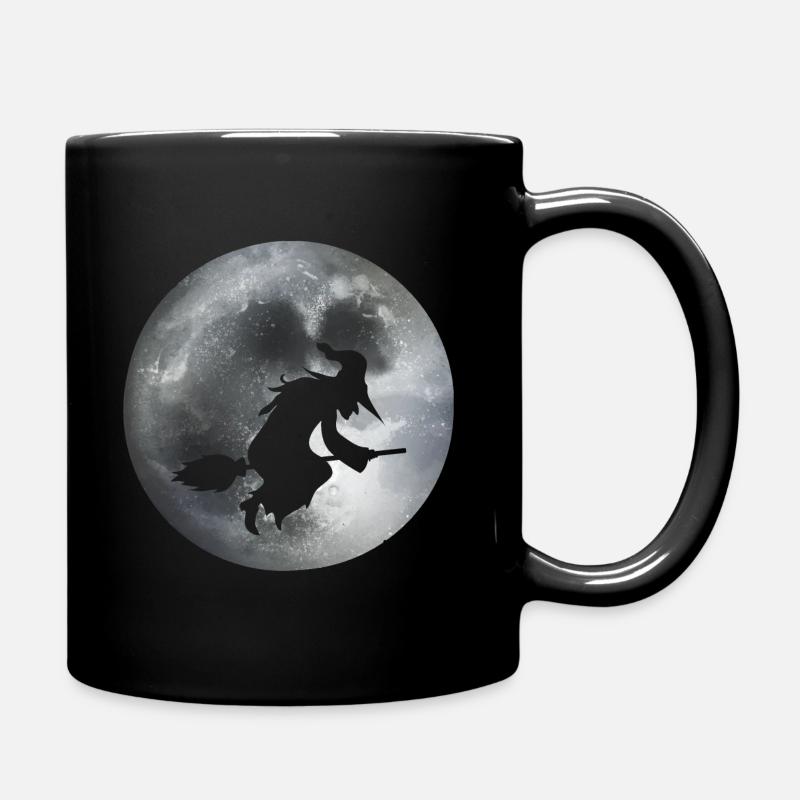 Hexe - Tasse einfarbig - Schwarz