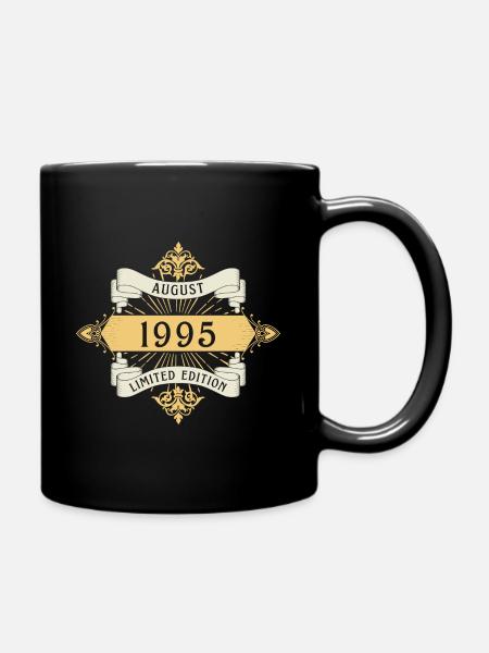 Août 1995 Anniversaire Édition Limitée - Mug uni - noir
