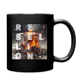 Rebellion Cover Artwork - Tasse einfarbig - Schwarz - Rechts
