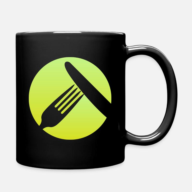 Küchenchef Chef Koch Hobbykoch - Tasse einfarbig - Schwarz
