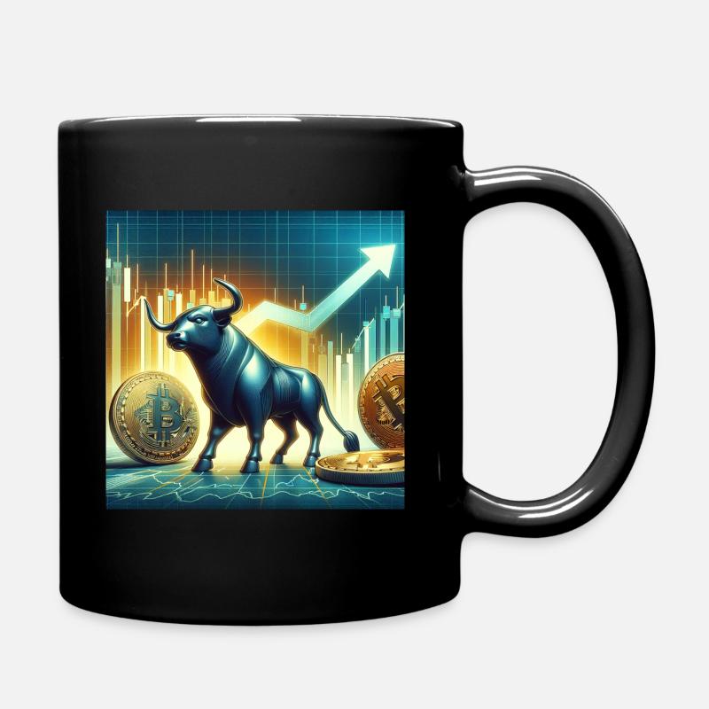 Bitcoin Bullrun - Mug uni - noir
