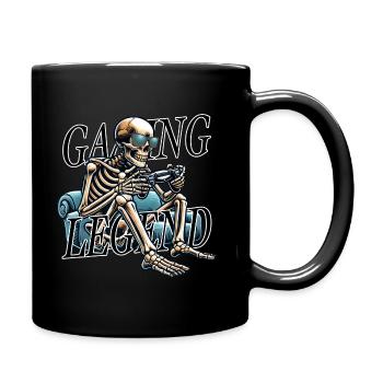 Gaming Consoles Virtual Reality Computer Skeleton - Full Colour Mug - black - Right