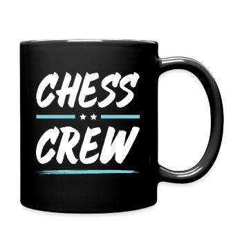 Chess Crew - Tasse einfarbig - Schwarz - Rechts