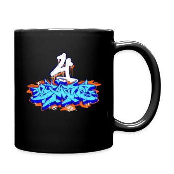 4 Elements of Hip-Hop - Full Colour Mug - black - Right