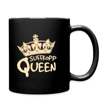 SUFFKOPP Queen - Tasse einfarbig - Schwarz - Rechts